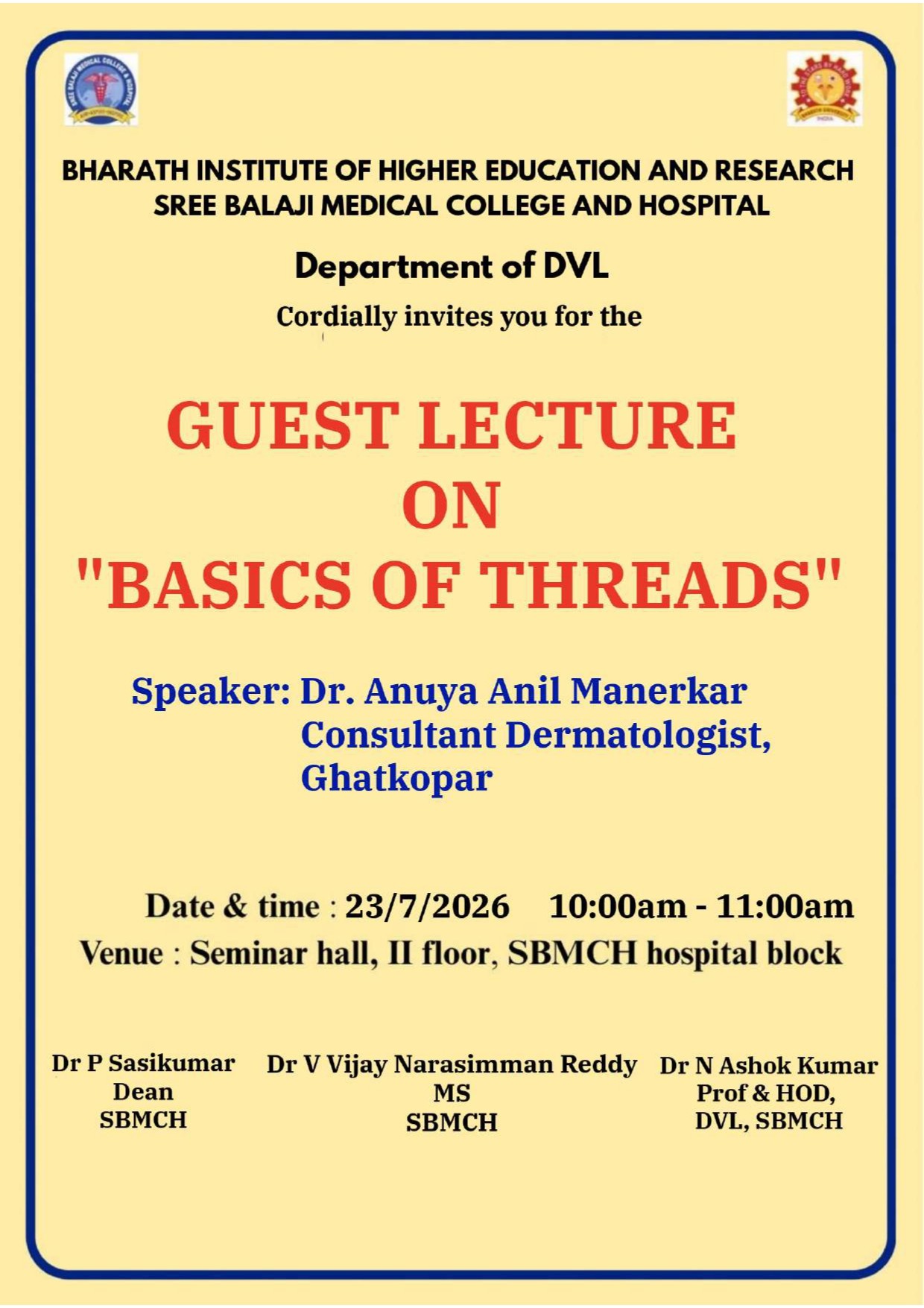 Guest Lecture
